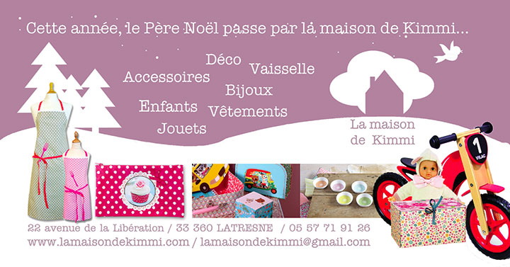 Flyer - La maison de Kimmi - Latresne - Hiver 2012